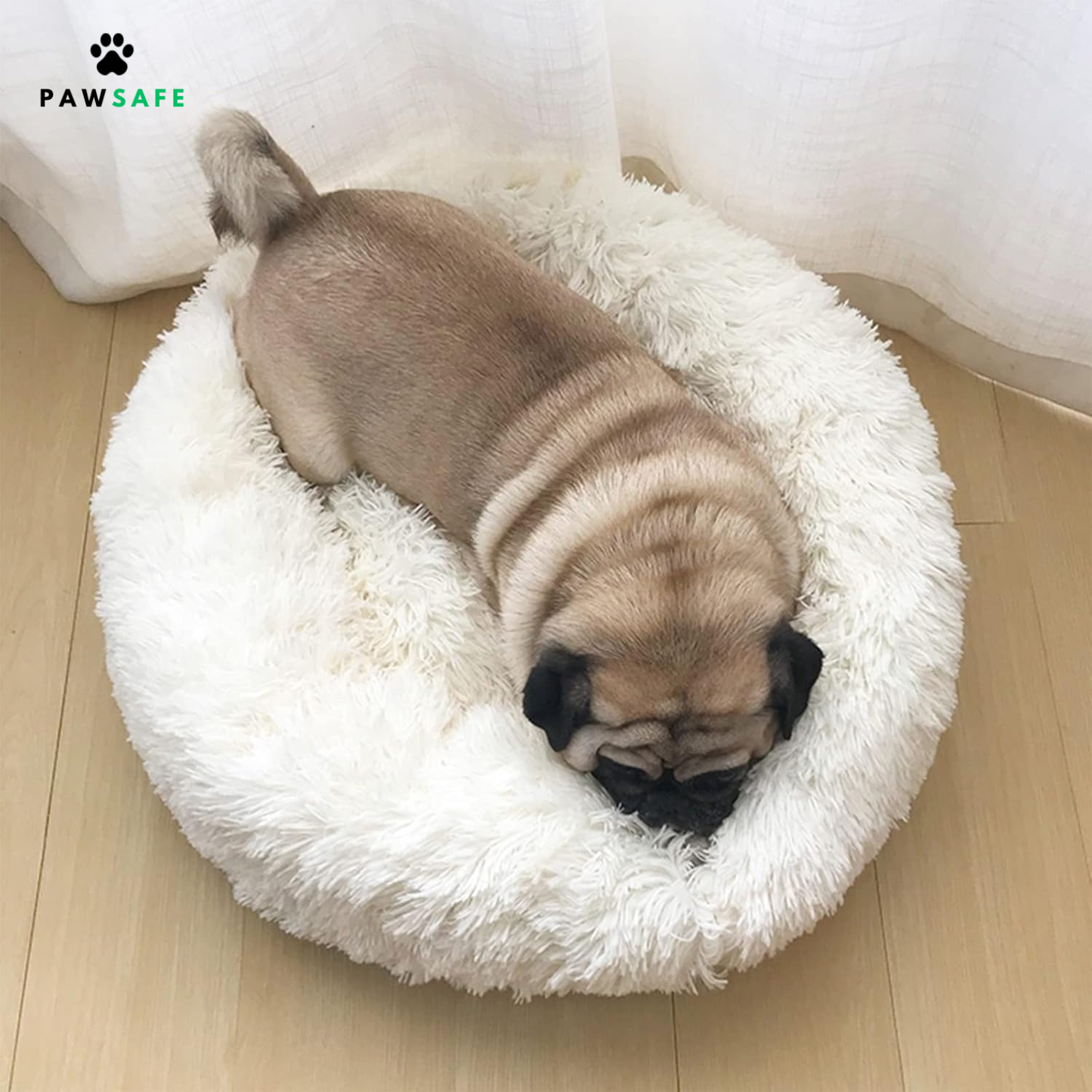 Pawsafe Peluş Evcil Hayvan Sevgi Yatağı