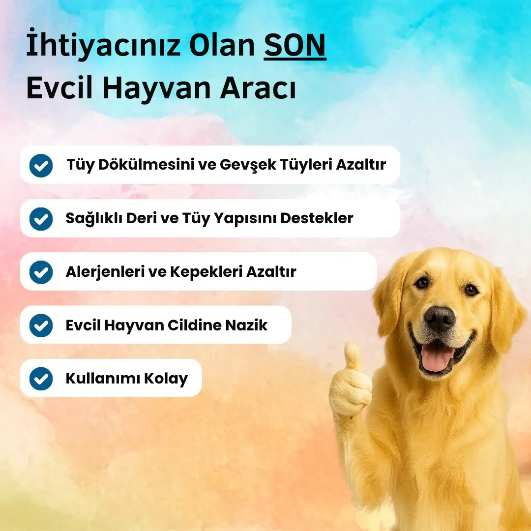 Pawsafe ShedPro 1 Numaralı Tüy Dökülme Karşıtı Kit