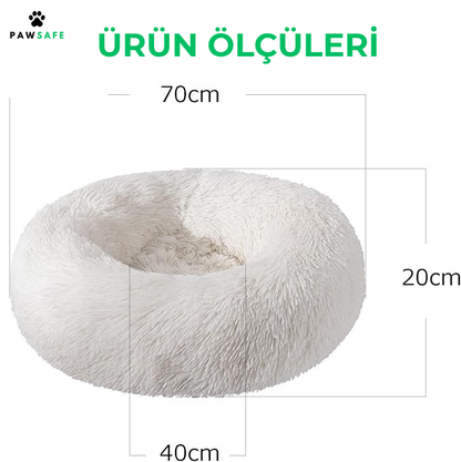 Pawsafe Peluş Evcil Hayvan Sevgi Yatağı